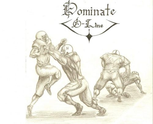 Dominate O-Line artwork 