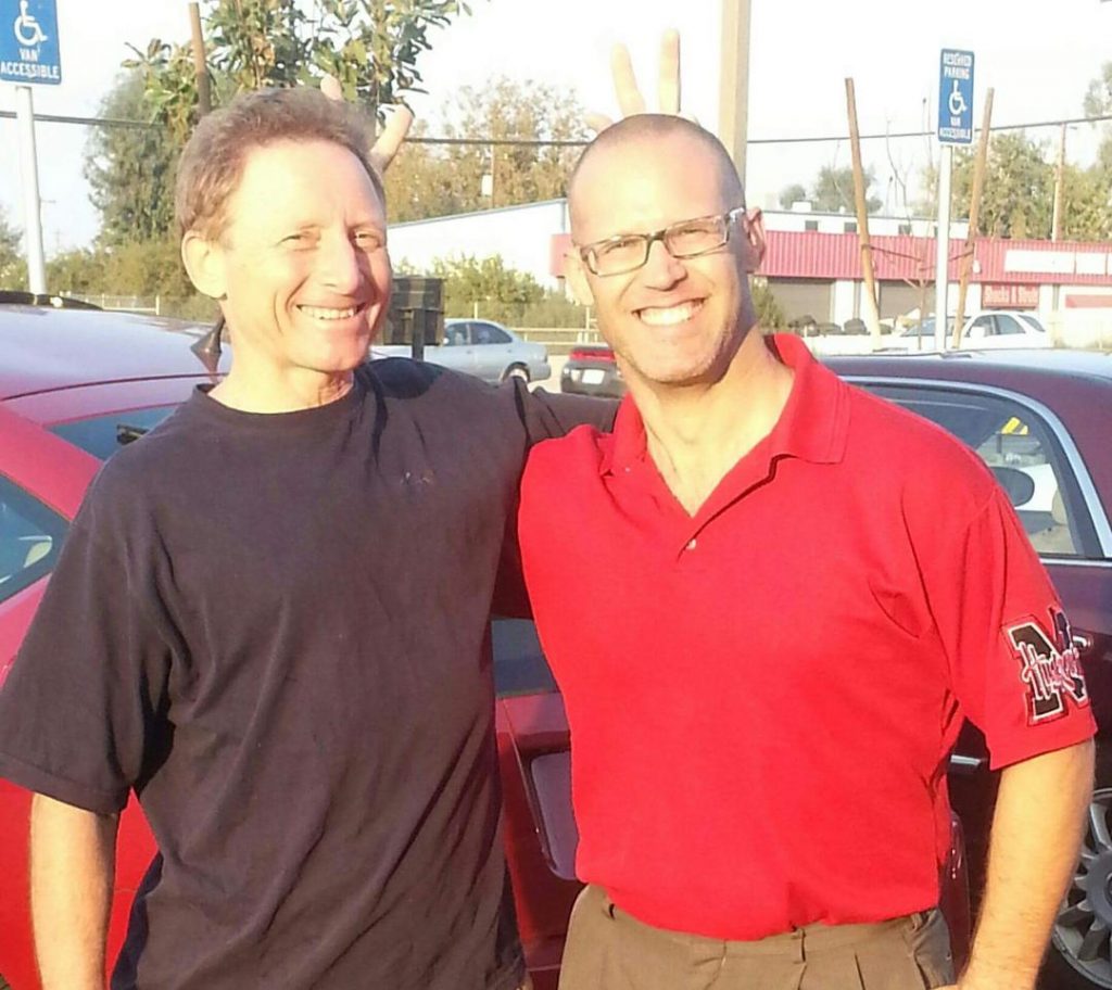 912 Bryan Bailey and the author
