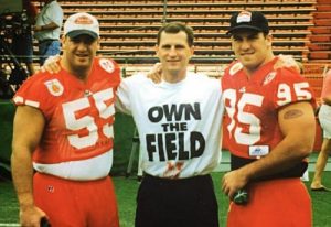 Christian Peter, Trainer Doak Ostergard and Jason Peter