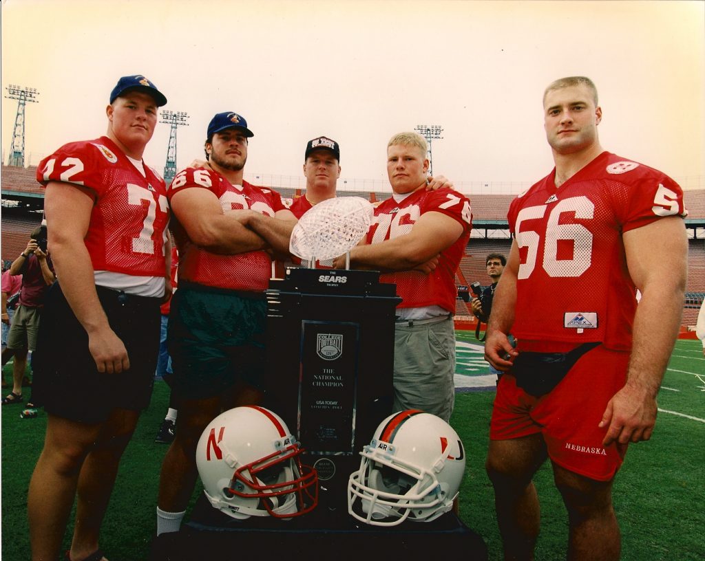 Rob Zatechka #56 (far right)