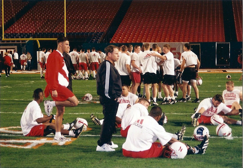 Ryan Held and Frank Solich
