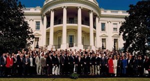 '94 Huskers visit the White House