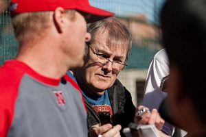 Mike Babcock and Darin Erstad
