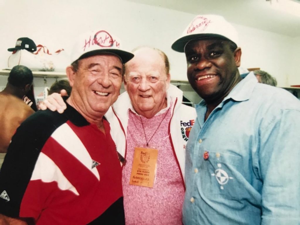 George Sullivan, Bob Devaney & Gene Huey