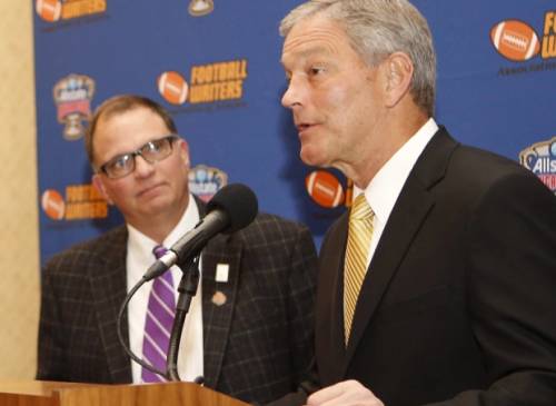 Lee Barfknecht & Kirk Ferentz