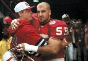 Christian Peter and Tom Osborne