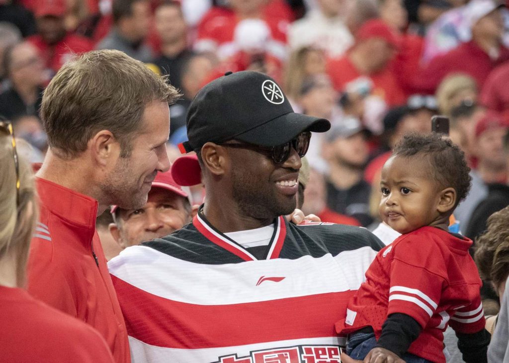 Dwayne Wade and Fred Hoiberg