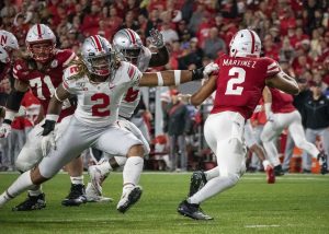 Adrian Martinez and Chase Young