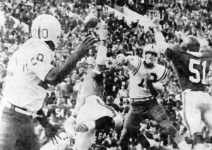 Van Brownson to Johnny Rodgers for TD