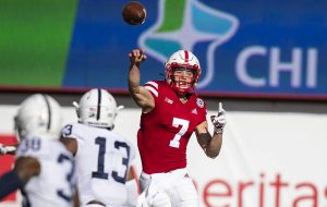 Luke McCaffrey throw