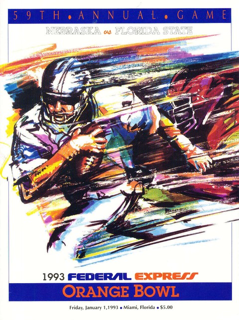 Bowl program cover