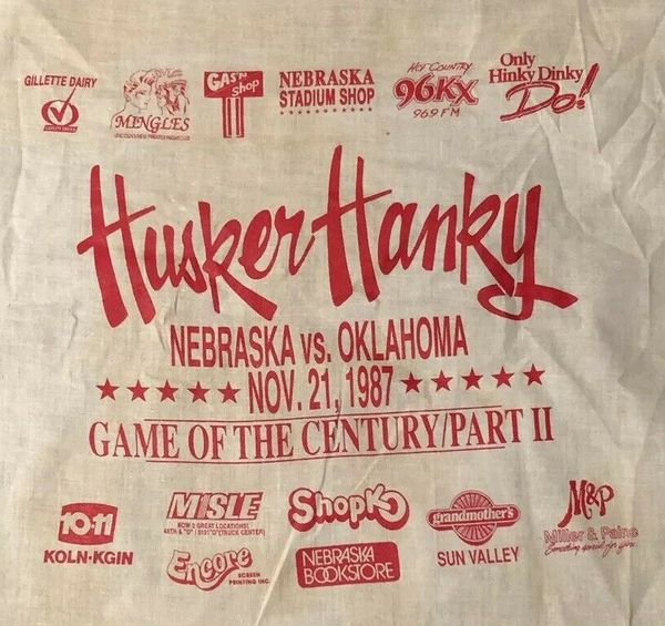 Husker hanky