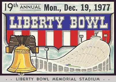 1977 Liberty Bowl ticket