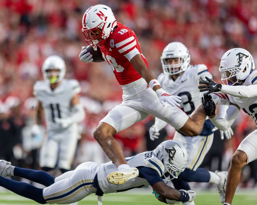 Quinn Clark hurdles a Zip