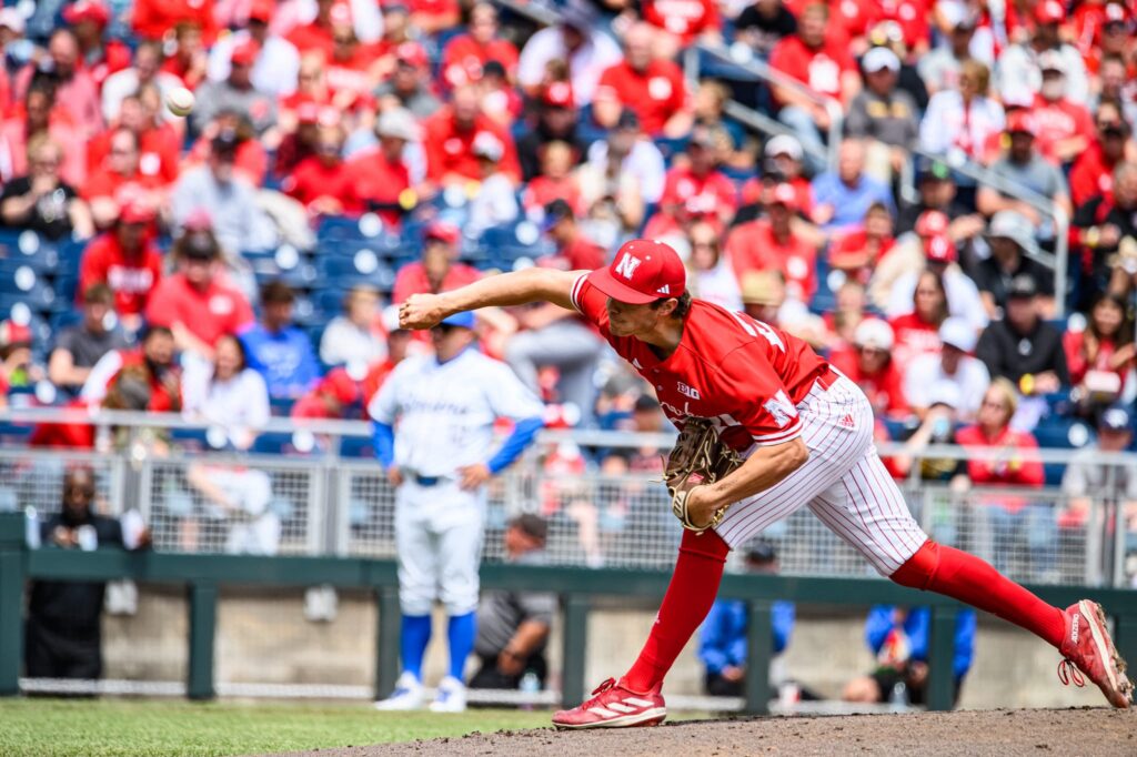 Ty Horn pitching 2025